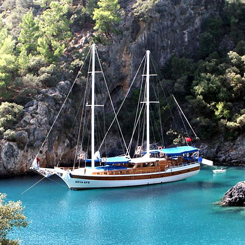 Marmaris To Fethiye Cruise Wooden Boat